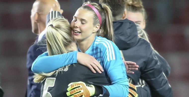 Ajax Vrouwen krijgt pak slaag en moet hopen op Champions League-wonder