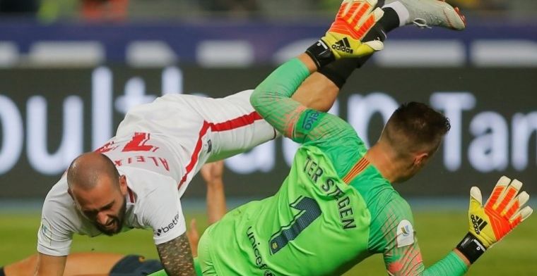 El jugador del Sevilla habla de lo que significa jugar en el Camp Nou de visitante