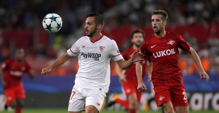 Sarabia: Me siento muy bien en este Sevilla