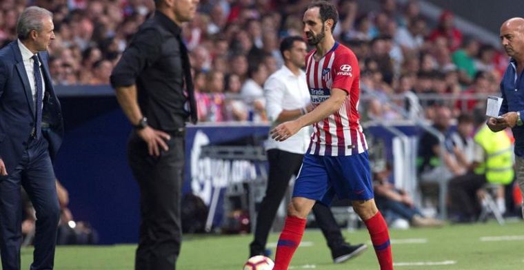 El primer jugador en cumplir ciclo de tarjetas en el Atlético