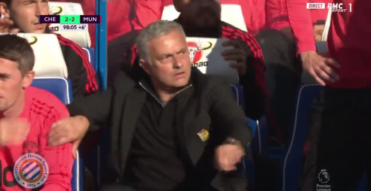 Woeste Mourinho laat zich uitdagen door Chelsea-staflid: beveiliging grijpt in