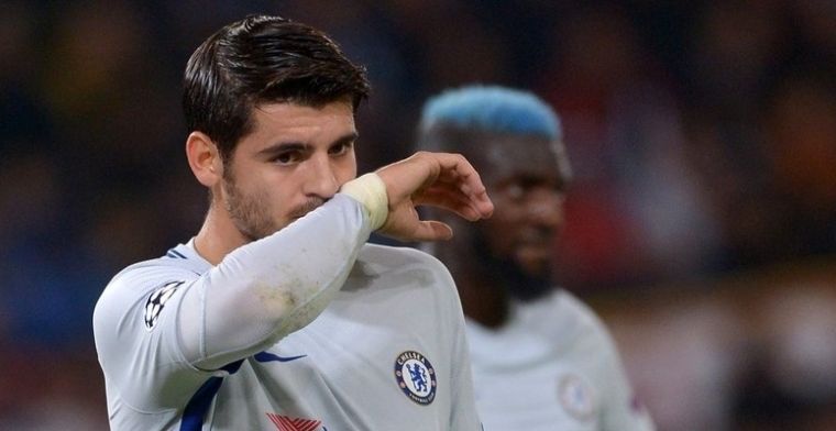 Willian y Hazard no se la pasan a Morata porque no confían en él
