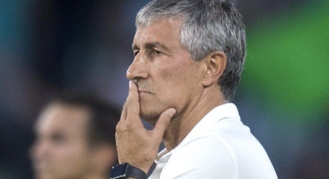 Quique Setién: “Hemos tirado 20 veces a puerta; y ellos, dos”