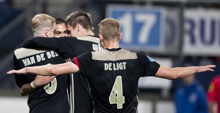 Otro crack del Ajax, seguido por los grandes a razón de 40 'kilos'