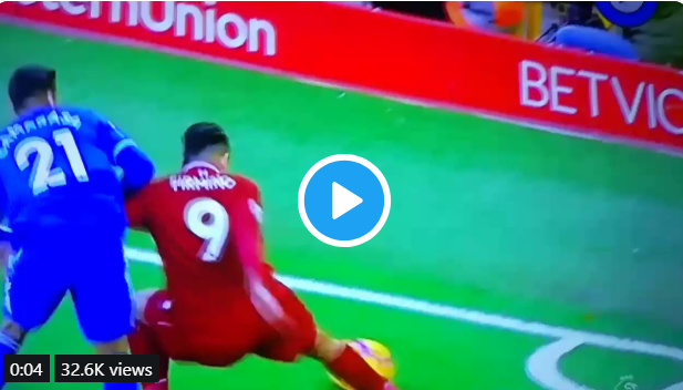 Hoofdrollen Salah en Firmino: heerlijke panna van op de grond liggende Braziliaan