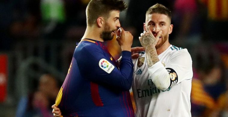 Piqué pidió que no se insultara a Sergio Ramos