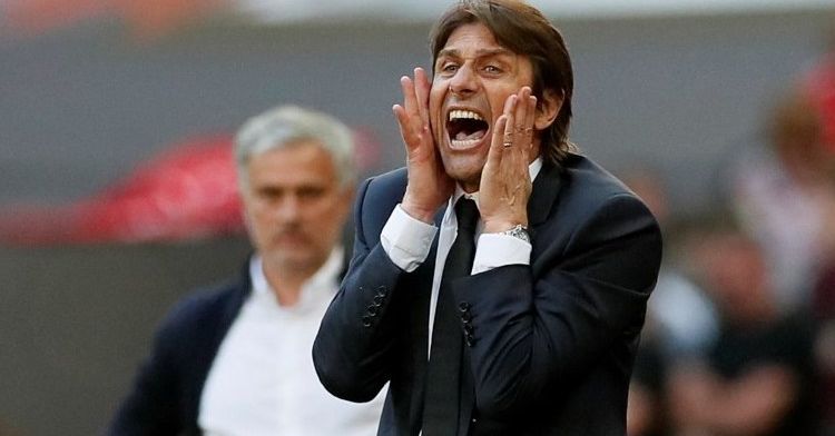 Un ayudante de Antonio Conte estuvo presente en el palco del Camp Nou durante el Clásico
