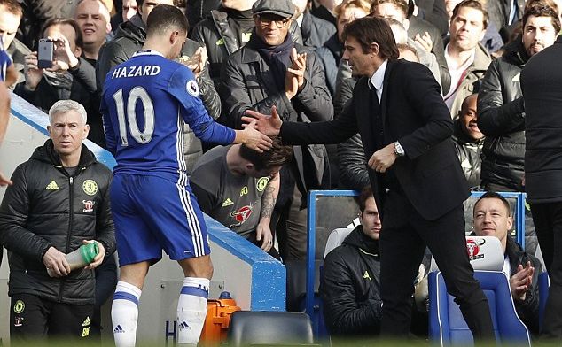 La firma de Conte aleja el fichaje de Hazard por el Real Madrid