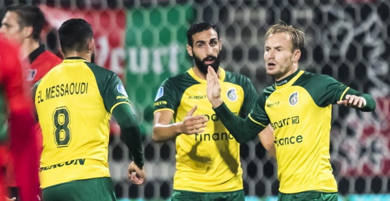 Fortuna Sittard knokt zich twee keer terug en schakelt NEC uit