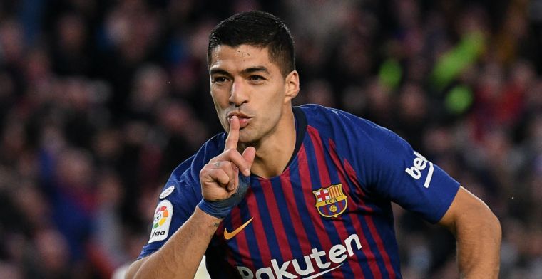 Barcelona komt met schrik vrij bij Rayo Vallecano: Suarez scoort twee keer