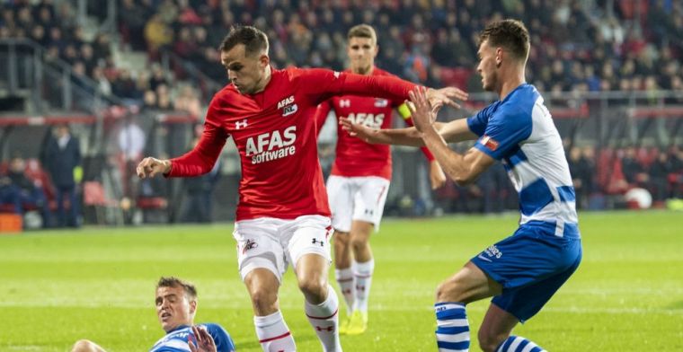 Mats Seuntjens schenkt AZ eerste competitiezege sinds september