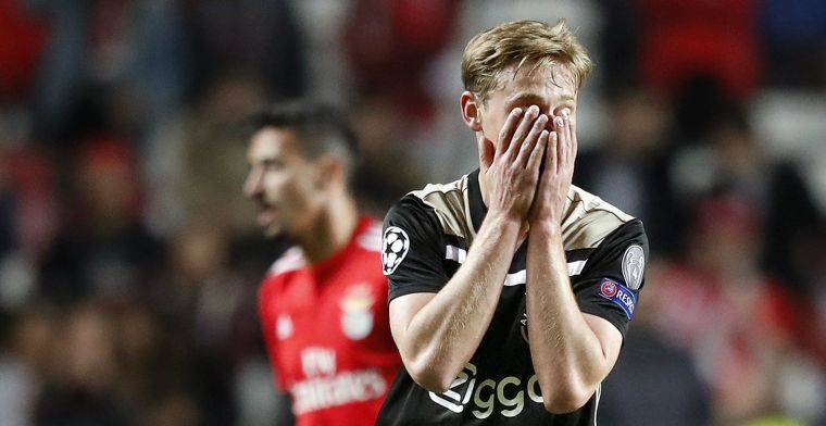 De Jong ergert zich aan Portugezen: 'Eén grote samenspanning, dacht ik'