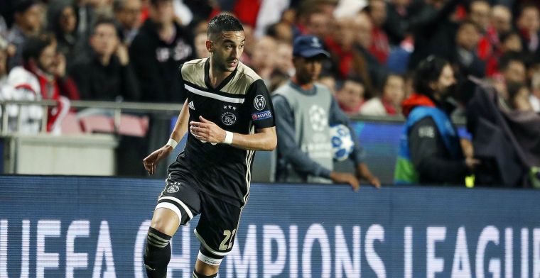 'Zou de échte top genoegen nemen met Ziyech zoals-ie tegen Benfica speelde?'