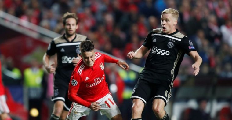 Ajacied stoort zich aan Benfica: Ze bleven maar zuigen en irriteren
