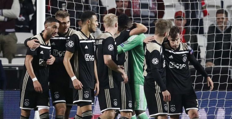 Bizarre beelden: laffe aanval van Benfica-hooligans op hotel met Ajax-fans