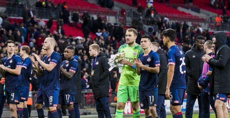 PSV haalt verhaal bij Tottenham: 'Pijnlijk dat een mooie avond is ontnomen'