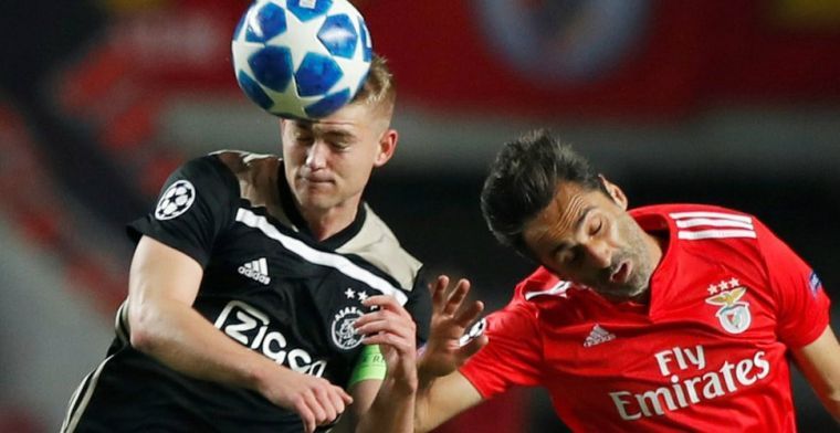De Ligt: 'Hij springt tegen mij aan, soms moet je misschien over 't randje spelen'