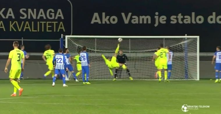 Dinamo Zagreb-spits doet gooi naar Puskás Award met ongelooflijke omhaal