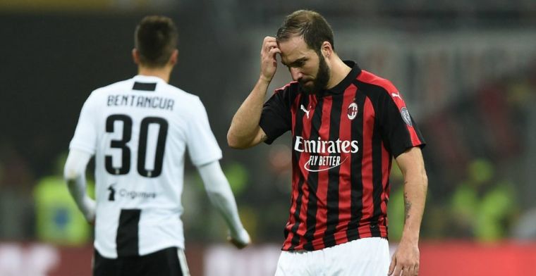 Higuain trekt het boetekleed aan: 'Ik ben geen voorbeeld geweest voor kinderen'