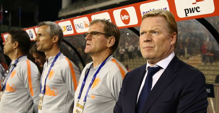 Koeman is er helemaal klaar mee: 'Ik vind het niks, heb ik altijd al gehad'