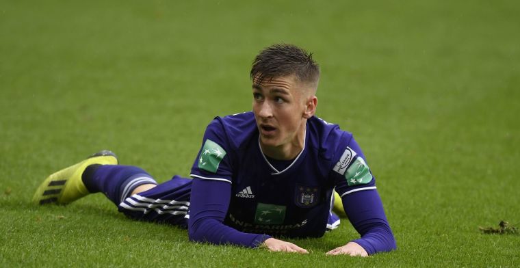 Ik was een bedreiging in de kleedkamer van Anderlecht