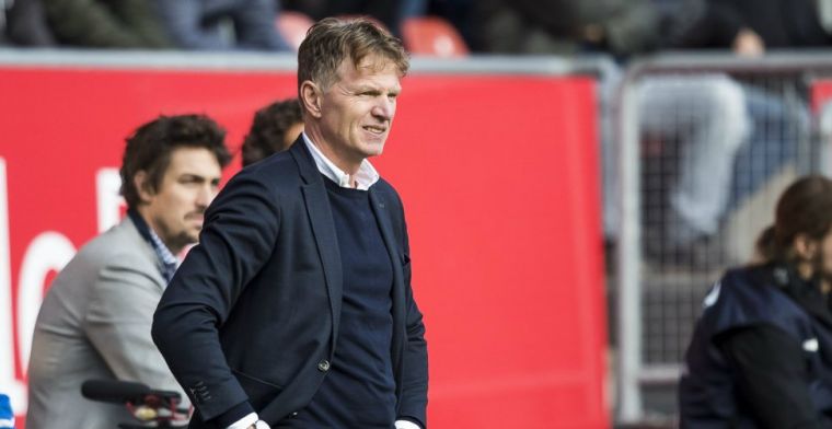 Openhartige Groenendijk: 'Of de trainer moet weg. Eén van de twee'