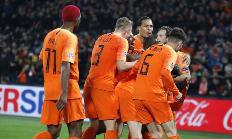 Europa geniet van historische prestatie Oranje: 'Prachtige tulpen'