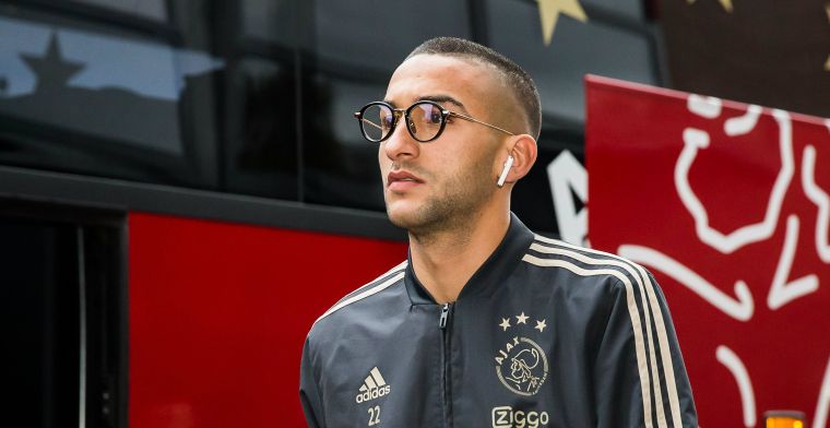 Slecht Ziyech-nieuws bij Ajax: sterspeler mist minimaal twee duels
