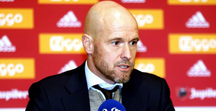 Ten Hag na 'mooi compliment': 'Ik laat die waardering over aan anderen'