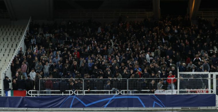 Hommeles in Athene: 'AEK- en Ajax-fans gooien met vuurwerk en molotov-cocktail'