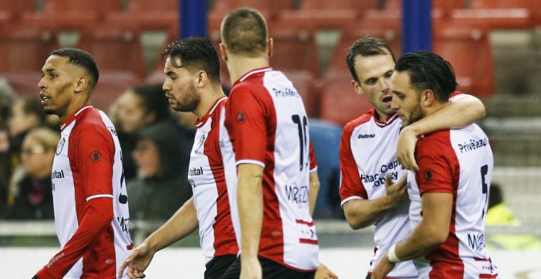 Emmen-captain Jansen neemt teamgenoot de maat: Kan gewoon niet op dit niveau