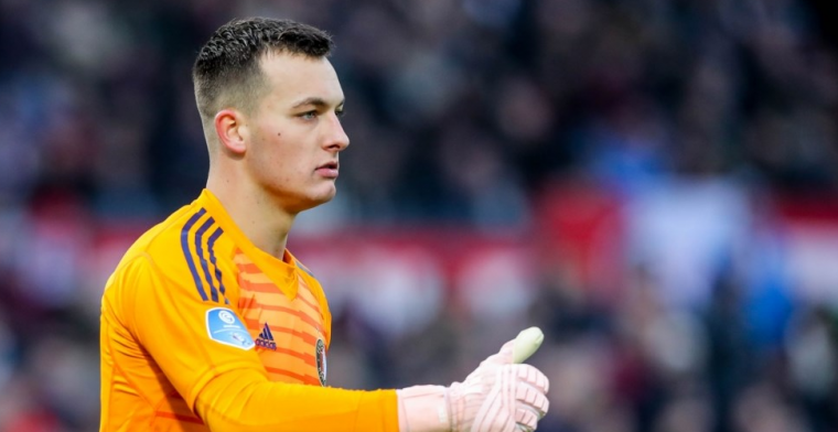 Bijlow wil 'negentig minuten volle bak' tegen PSV: 'De Kuip zal achter ons staan'