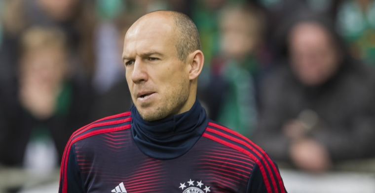 Robben reageert op Van der Vaart: 'Kan zeggen dat dat geen optie is'