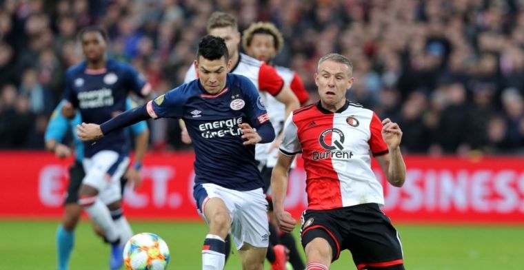 'Hij verpietert bij Feyenoord, maar toen hij scoorde omarmde De Kuip hem'