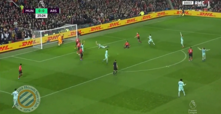 OEPS! Dat zien we niet vaak: blunder De Gea leidt tot doelpunt Arsenal