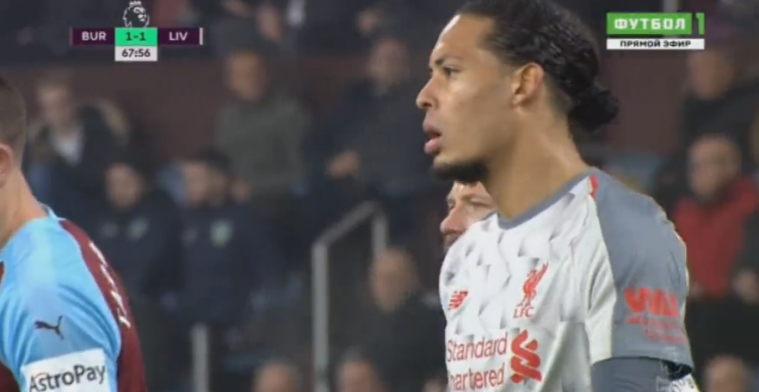 Van Dijk geeft assist op Liverpool-invaller Firmino, maar krijgt geen bedankje
