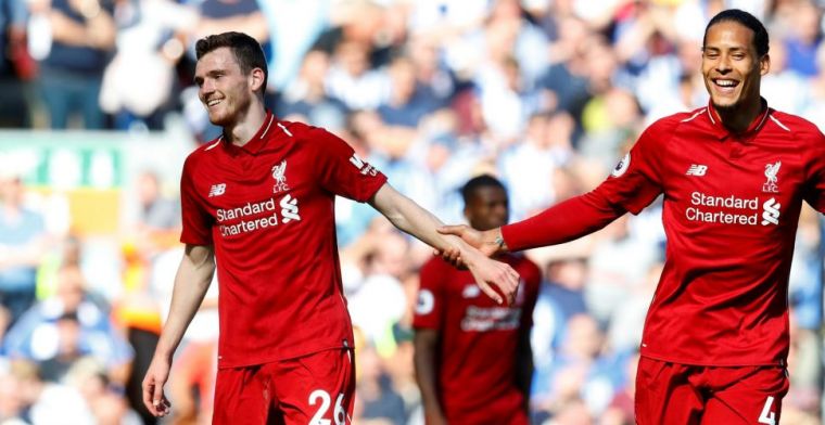 Van Dijk: 'Als hij zich blijft verbeteren, wordt hij de nieuwe Liverpool-captain'
