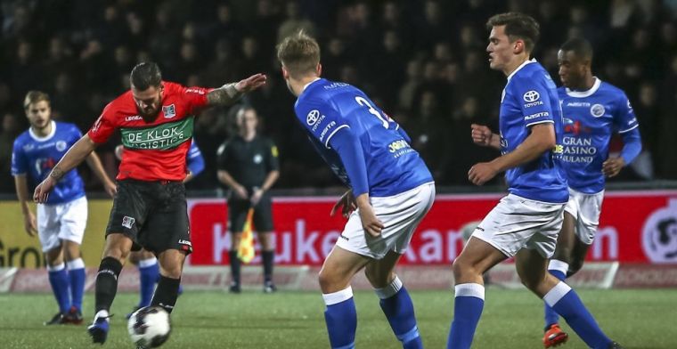 Den Bosch wint op de valreep topper tegen NEC; Sparta haalt uit