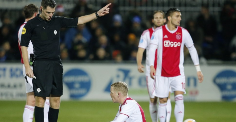 Ajax wacht af voor Bayern-thuis: Van de Beek en Onana al voor de rust gewisseld