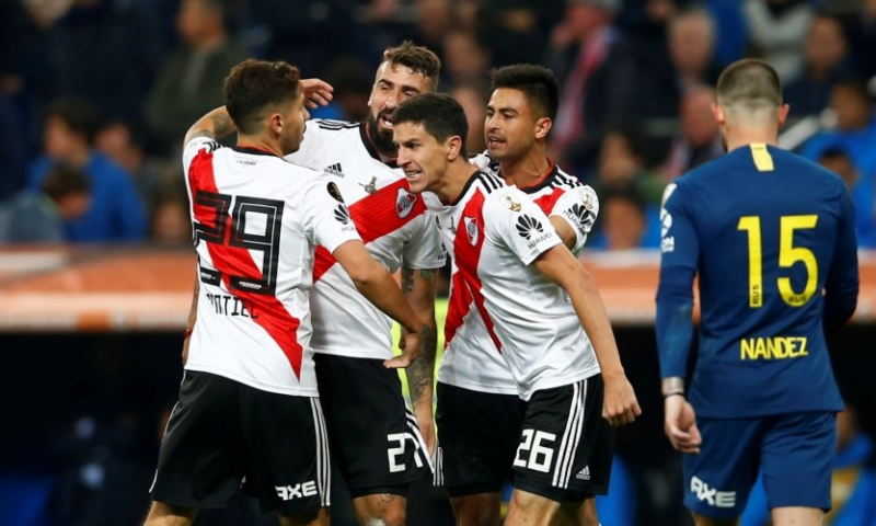 River Plate klopt Boca Juniors na verlenging en wint Copa Libertadores Afbeelding: River Plate klopt Boca Juniors na verlenging en wint Copa Libertadores