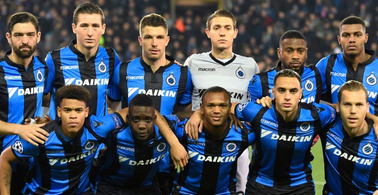 Fans van Antwerp laten zich tijdens Club Brugge – Atlético Madrid horen