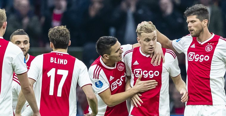 Zelfkritische Van de Beek: 'Die vuile meters worden vaak niet gezien'