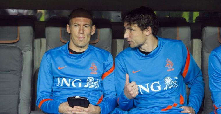 Van Bommel bevestigt contact met Robben: Hij gaat over mijn vraag nadenken