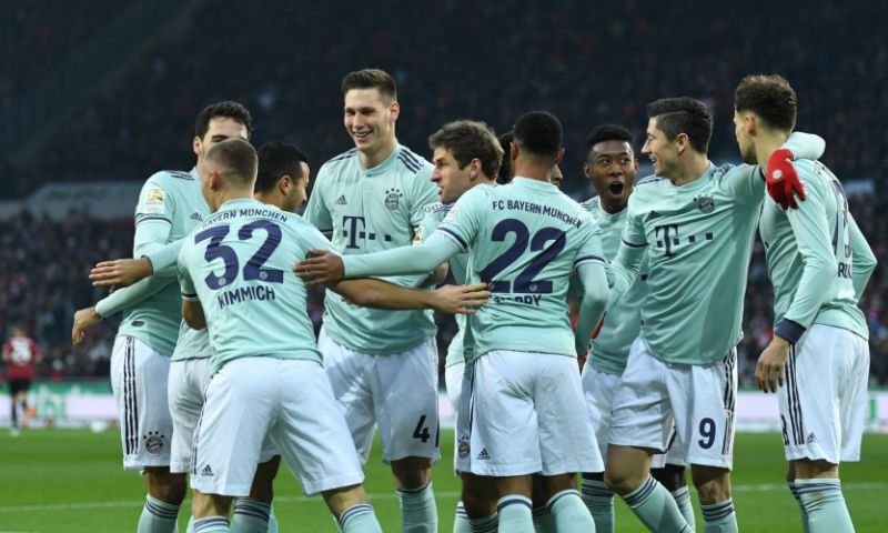 Bayern heeft ideale middag in Hannover, Gladbach morst met de punten Afbeelding: Bayern heeft ideale middag in Hannover, Gladbach morst met de punten