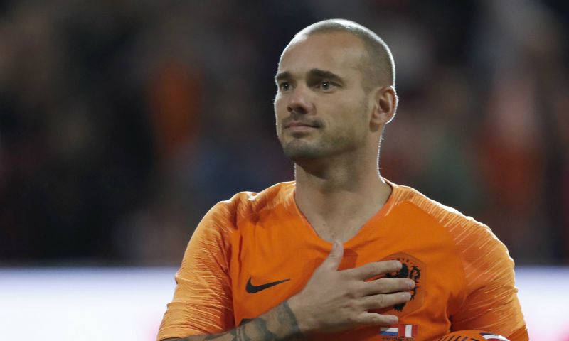 Sneijder 'ziet terugkeer wel zitten': Afbeelding: Sneijder 'ziet terugkeer wel zitten':