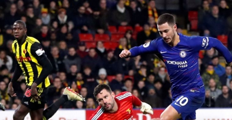 Chelsea springt na twee uur weer over Arsenal heen: prachtig jubileum Hazard
