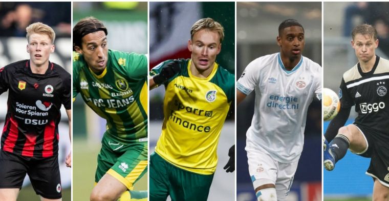 VoetbalPrimeur Elftal van de Eerste Seizoenshelft: middenvelders