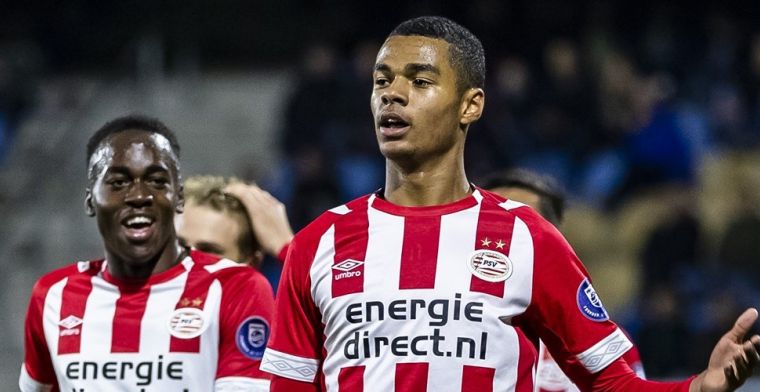 'Ik wil bij PSV blijven en mijn kans afwachten en die pakken als het zover is'