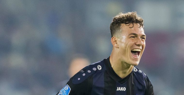 Heerenveen-spits gaat voor rechtsbackpositie: 'De club kwam met dit idee'