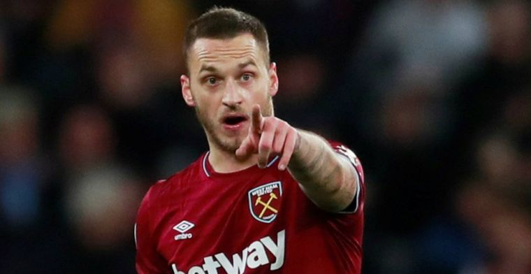 Update: West Ham en Arnautovic lijnrecht tegenover elkaar ...